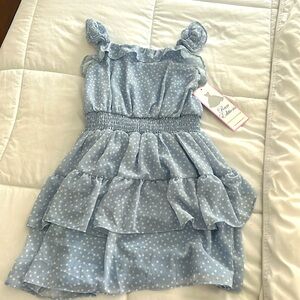 brand new with tags rare editions sun dress polkadot
